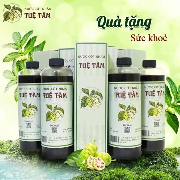 COMBO 1 THÙNG 12 CHAI NƯỚC CỐT NHÀU - Hình ảnh 4