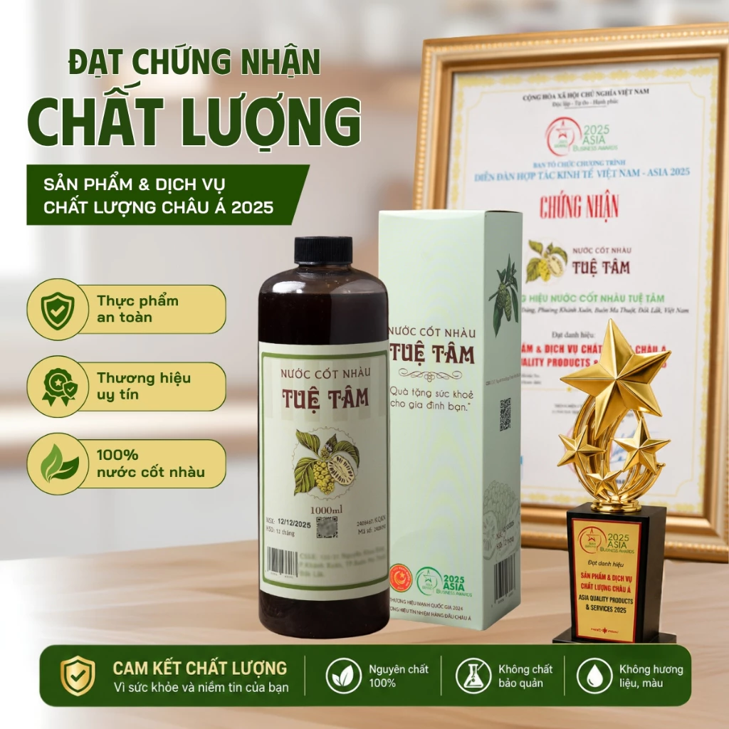 Chai Nước Cốt Nhàu 1000ml