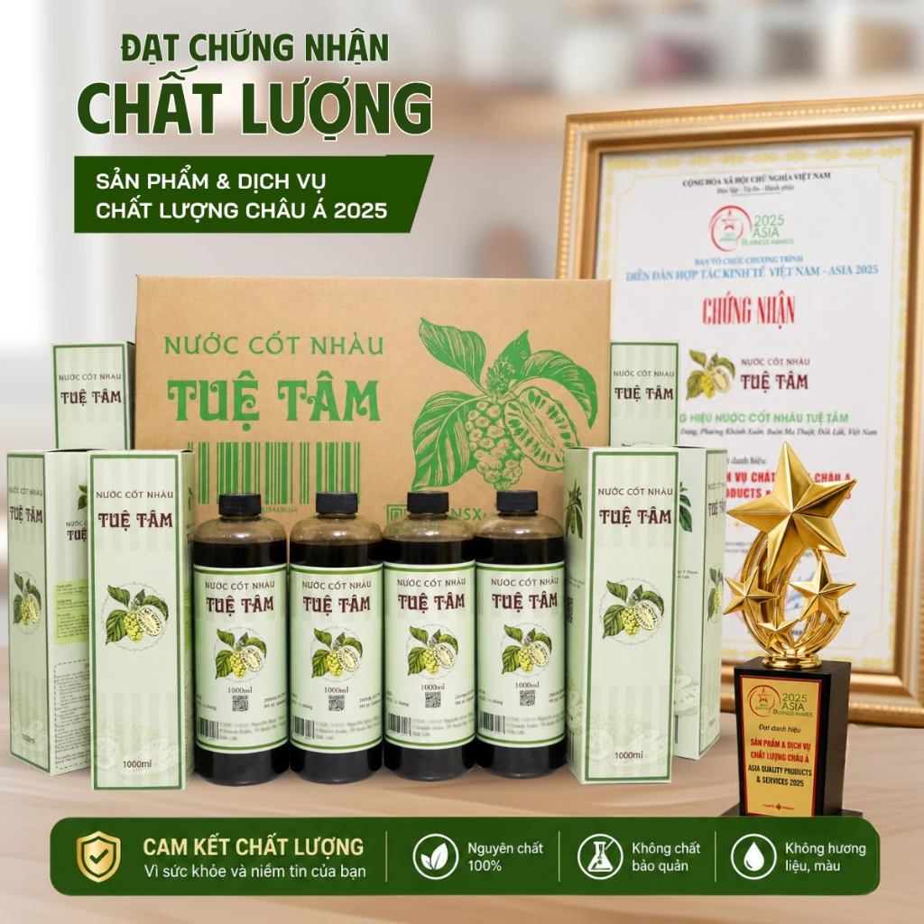 Set Thùng 12 Chai Nước Cốt Nhàu