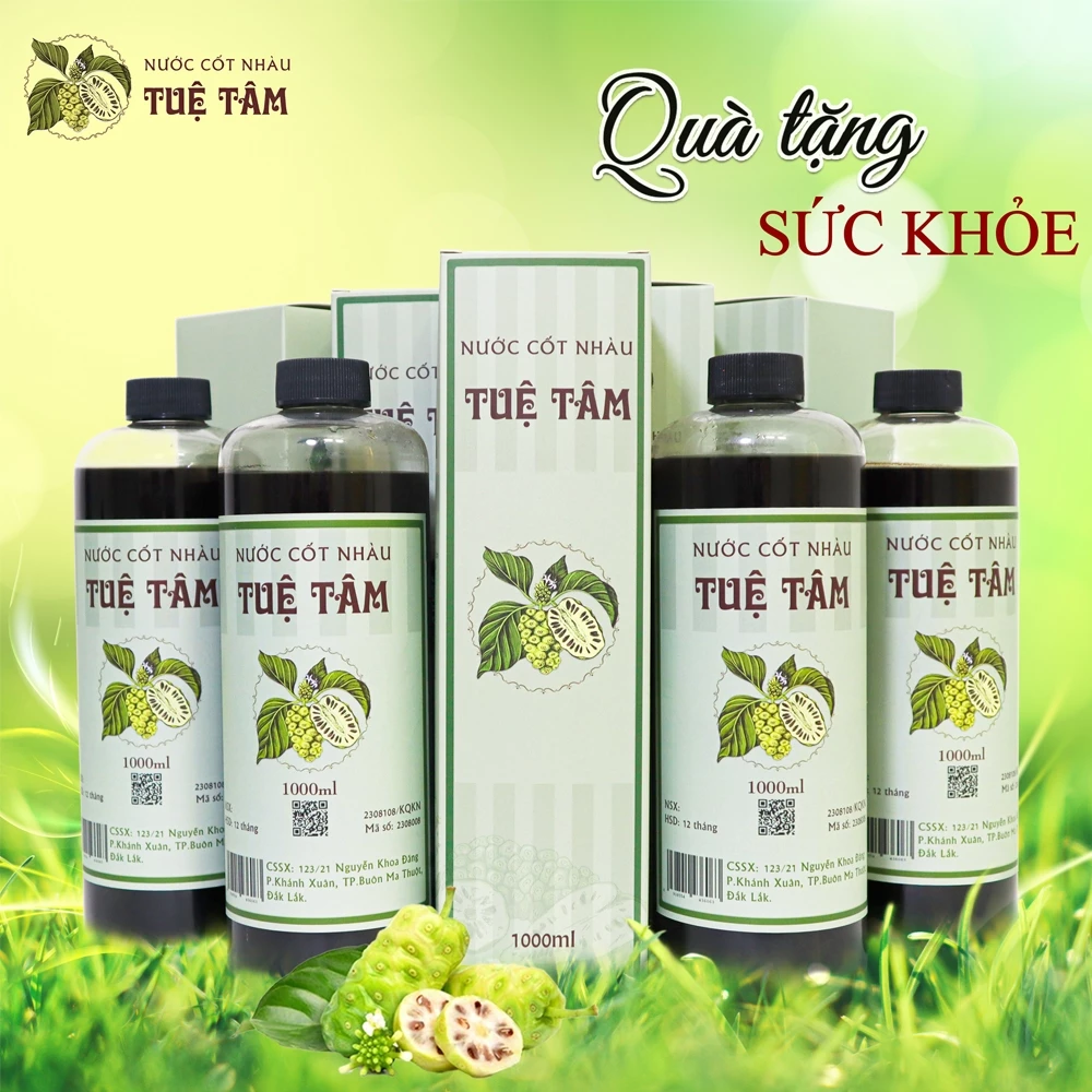 Combo 2 Chai Nước Cốt Nhàu (1000ml)