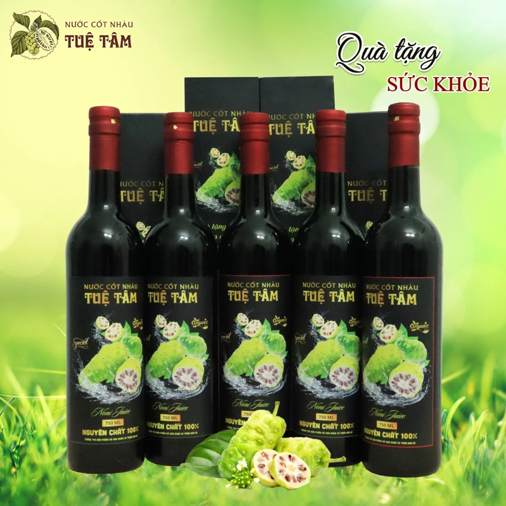 Set 12 Chai Thuỷ Tinh Nước Cốt Nhàu 750ml